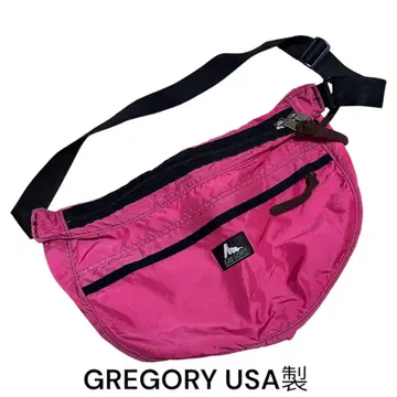 GREGORY 그레고리 사첼 핑크 USA제 구택 힙색