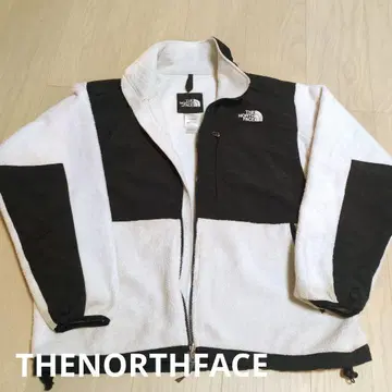 THE NORTH FACE 플리스 자켓 L 사이즈 화이트/블랙