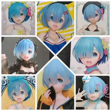 [ 미개봉 ] 리제로 렘 피규어 8세트