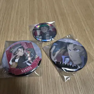 가정교사 히트맨 REBORN! XANXUS 캔뱃지 3개 세트