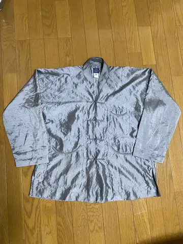 post overalls Chinois : metallic taffeta