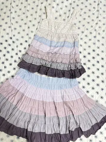 핑크하우스 세트업 피코프릴