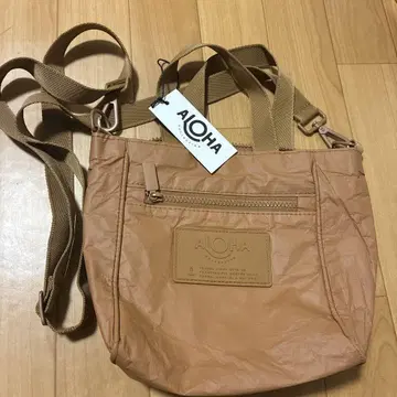 ALOHACOLLECTION 숄더백 베이지