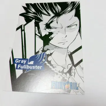 FAIRY TAIL 그레이 풀버스터 특전 엽서