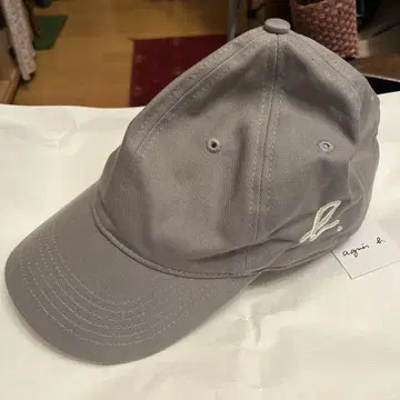 그레이 코튼 캡 프리 사이즈