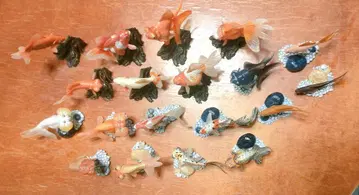 금붕어 피규어 19종 세트 리얼 디자인