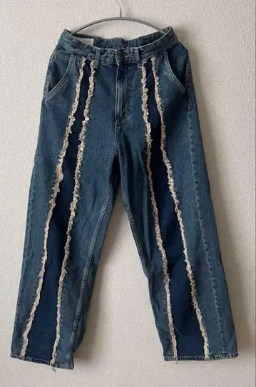 ZARA 프린지 데님