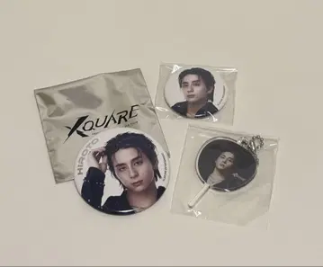INI XQUARE 캡슐 토이 캔 배지 니시 히로토
