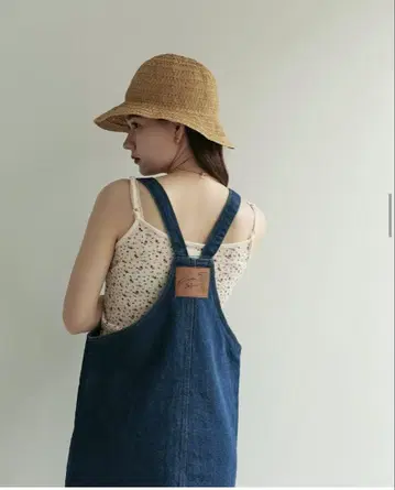 tina:jojun 데님 오버롤 스커트