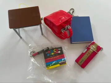 가챠가챠 미니어처 학교 5개 세트