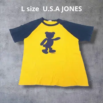 L U.S.A JONES 티셔츠 반팔 래글런