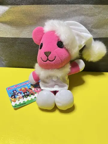 포스트펫 코모모 봉제 인형 핑크 15cm
