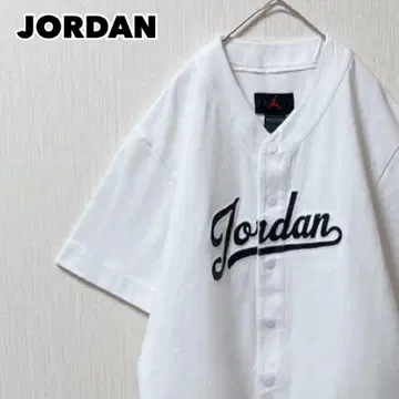 JORDAN 조던 베이스볼 셔츠 화이트 L