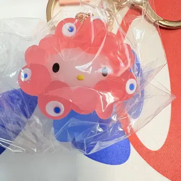 산리오 키링 헬로키티 미야쿠미야쿠 클리어 컬러 오사카 간사이 만박