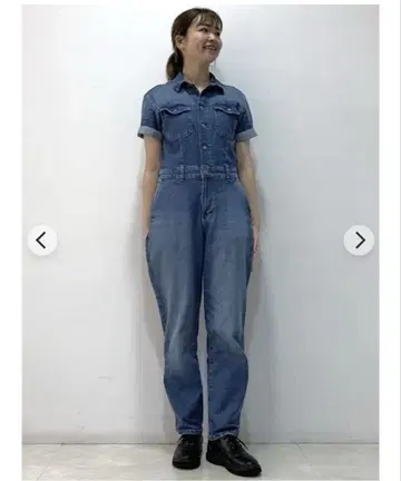 Gap 데님 올인원 데님 점프 수트 코디 사이즈 6