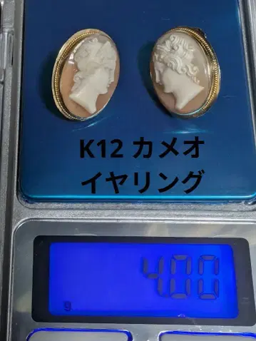 [ 감정필 ] K12 카메오 귀찌 빈티지 레트로 레어 금 골드