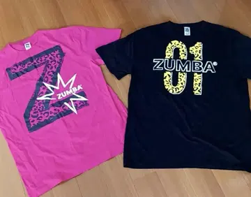 ZUMBA 티셔츠 (정품) 2세트