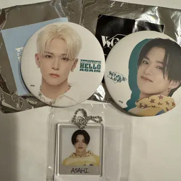 ASAHI HELLO AGAIN Wonderland 캔뱃지 세트