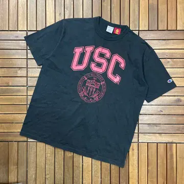 USA 챔피온 USC 크루넥 반팔 티셔츠