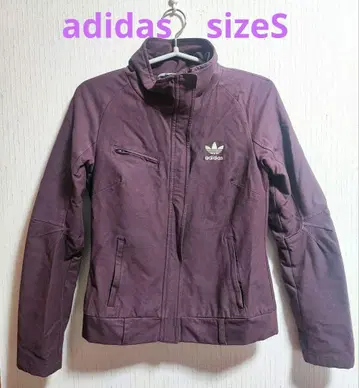 adidas 퍼플 자켓 여성용 S