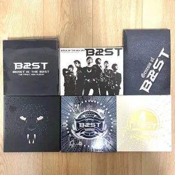 [레어] BEAST 한국판 CD 5점 + 일본반 DVD