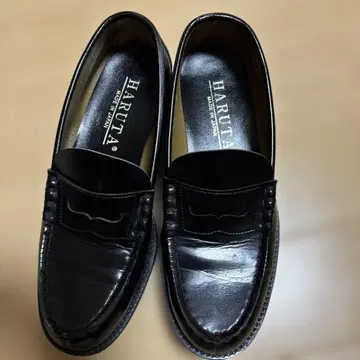 HARUTA 블랙 로퍼