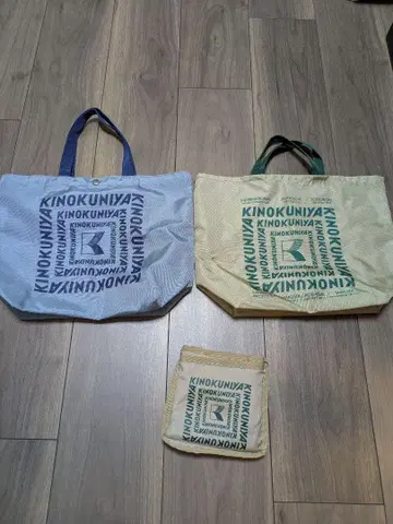KINOKUNIYA 에코백 3종 세트