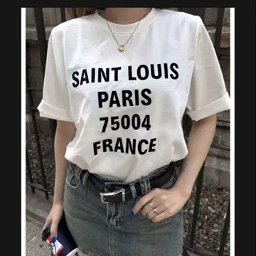 Nalm. PARIS 티 / 블랙 T셔츠