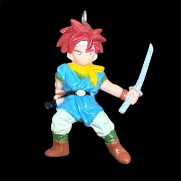 [레어] 크로노 트리거 키링 레트로 레어 볼체인