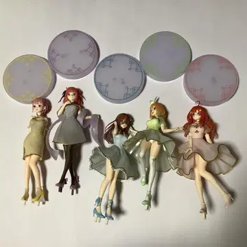 모두의 복권 영화 5등분의 신부 ChinaPrincess 피규어 5세트