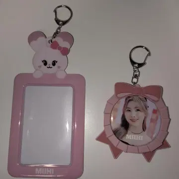 NiziU 미이히 Pyonpyon 트레이딩 카드 케이스 캔 배지 커버