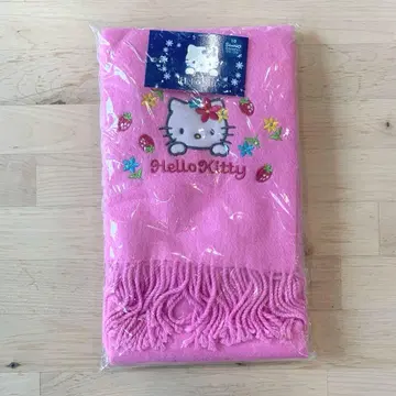 키티 머플러 딸기 산리오