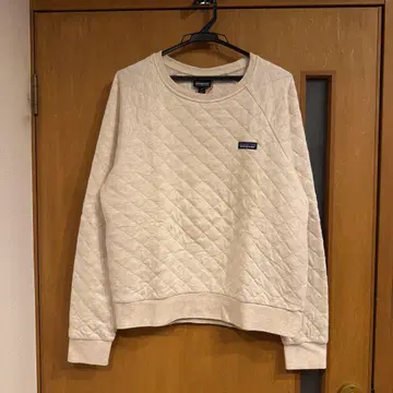 patagonia 퀼팅 맨투맨 베이지 M