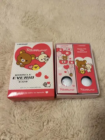 리락쿠마 골프공 미사용 새상품