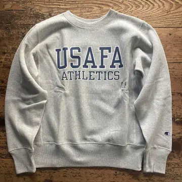 새상품 25년 가을/겨울 파랑 단색 택 챔피온 리버스 위브 USAFA L