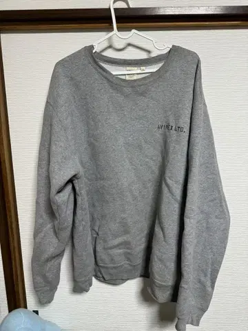 AVIREX USA 그레이 2XL 트레이닝복