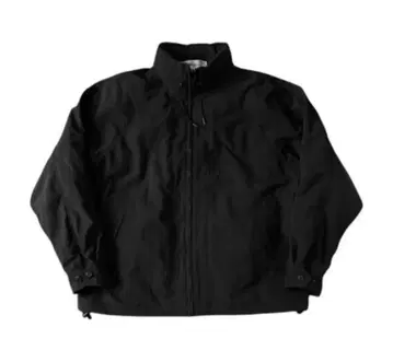 [ NYLON STAND HOODED JUMPER ] time is on