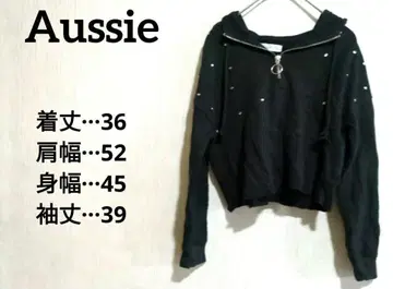 새상품급 Aussie 블랙 후드티 사이즈 12