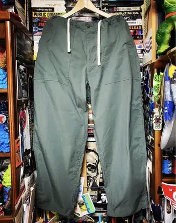 BROCHURE STRONG FATIGUE PANTS sage 사이즈 S