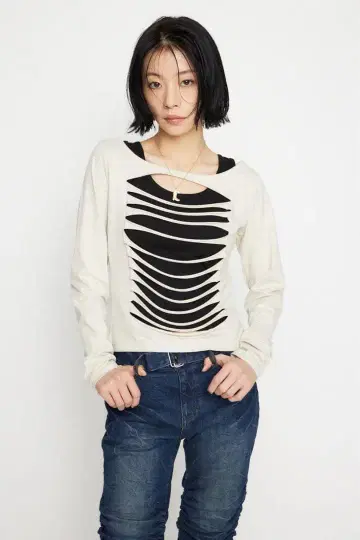 러그아젬 CUTTING 2PIECE 상의