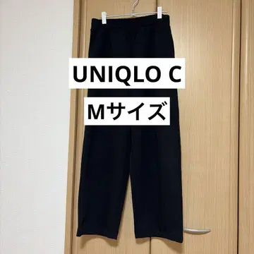 [ UNIQLO ] 맨투맨 와이드 팬츠/표시 사이즈 M 사이즈 블랙