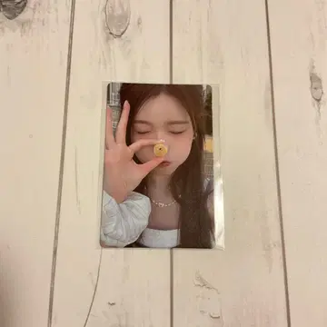 izna 세비 BEEP puls chat 특전 트레이딩 카드