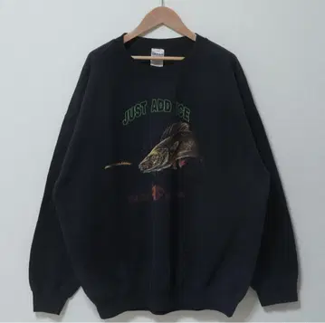00s 길단 GILDAN 맨투맨 XL 블랙 F601