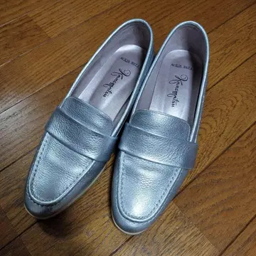 긴자 카네마츠 실버 로퍼 24cm