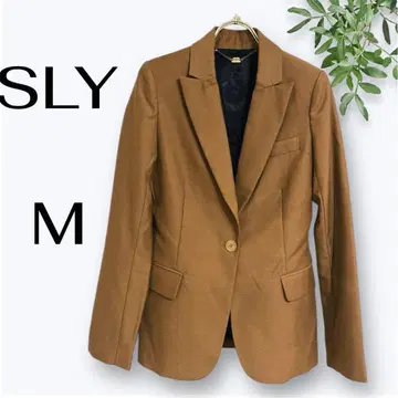 SLY 새상품급 테일러드 자켓 성인 깔끔 브라운 코트