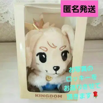 새상품 삼대 KINGDOM 이와타 타카노리 캐릭터 봉제 인형 록키