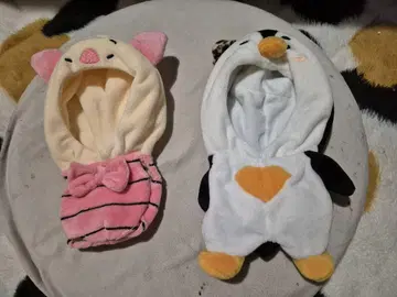 주노 인형 20cm와 15cm 의류