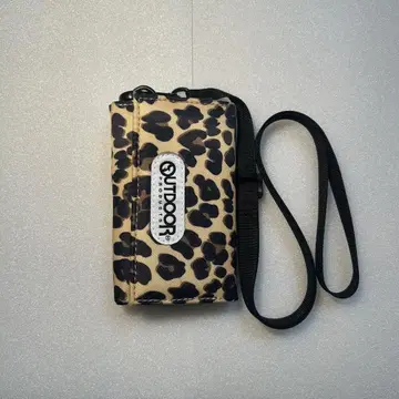 OUTDOOR PRODUCTS 지갑 레오파드 무늬