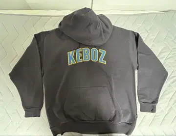 KEBOZ 그레이 후드 부착 후드티