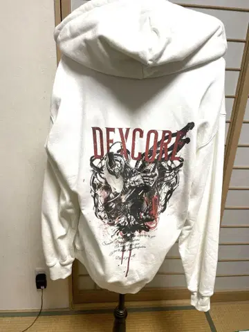 DEXCORE 후드티 지퍼 후디